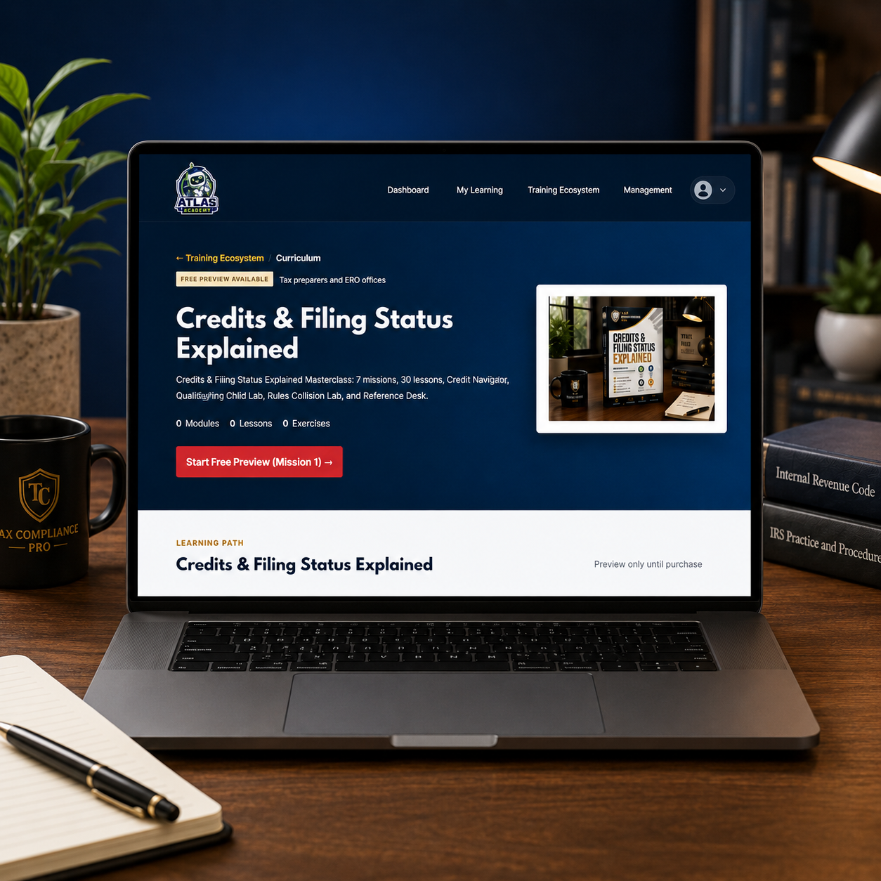 Credits & Filing Status Explained Course